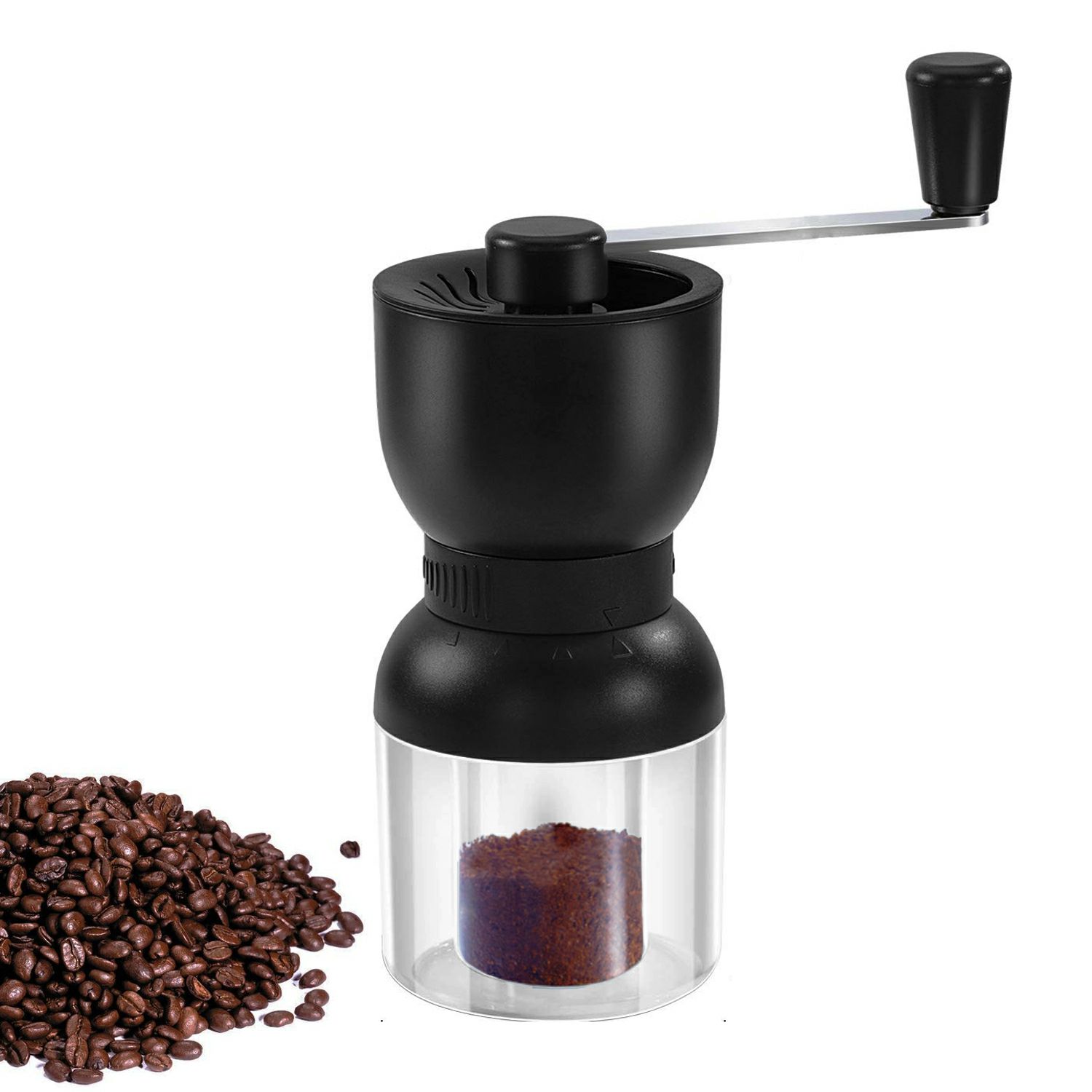 Ceramic Coffee Hand Mill Manual Beans Pepper Spice Grinder Machine