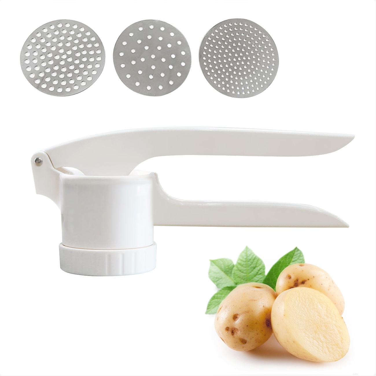 LHS Vegetable Peeler for Kitchen, Stainless Steel Potato Peeler